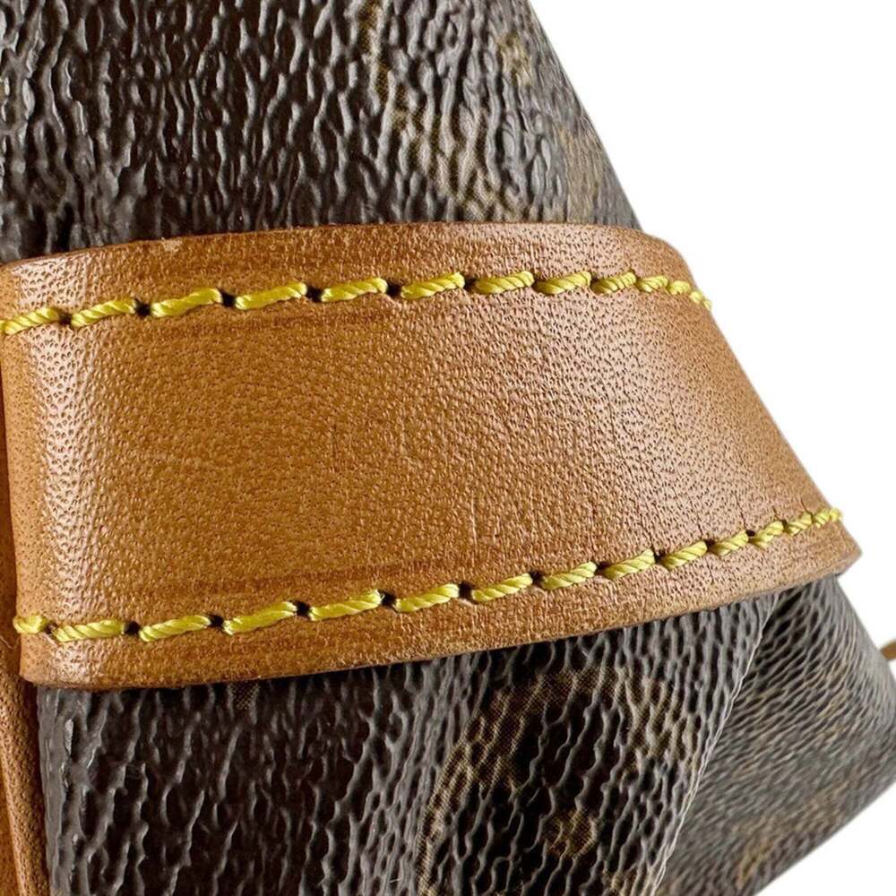 LOUIS VUITTON Brown Monogram Canvas Shoulder Bag - Picture 12 of 12